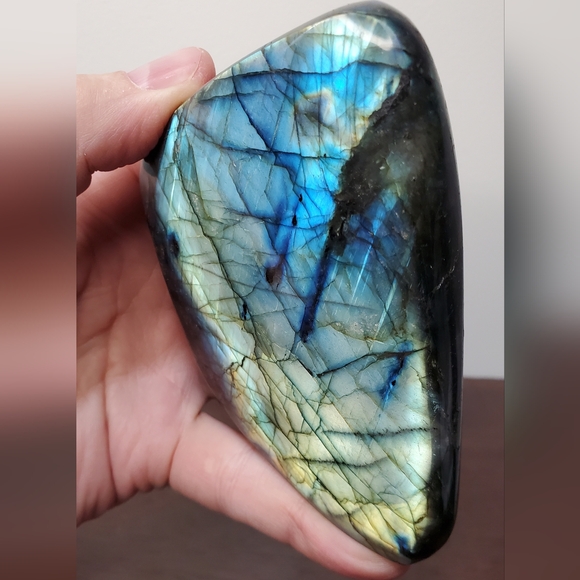 Labradorite Crystal Freeform 0.97 Pounds - Picture 8 of 13